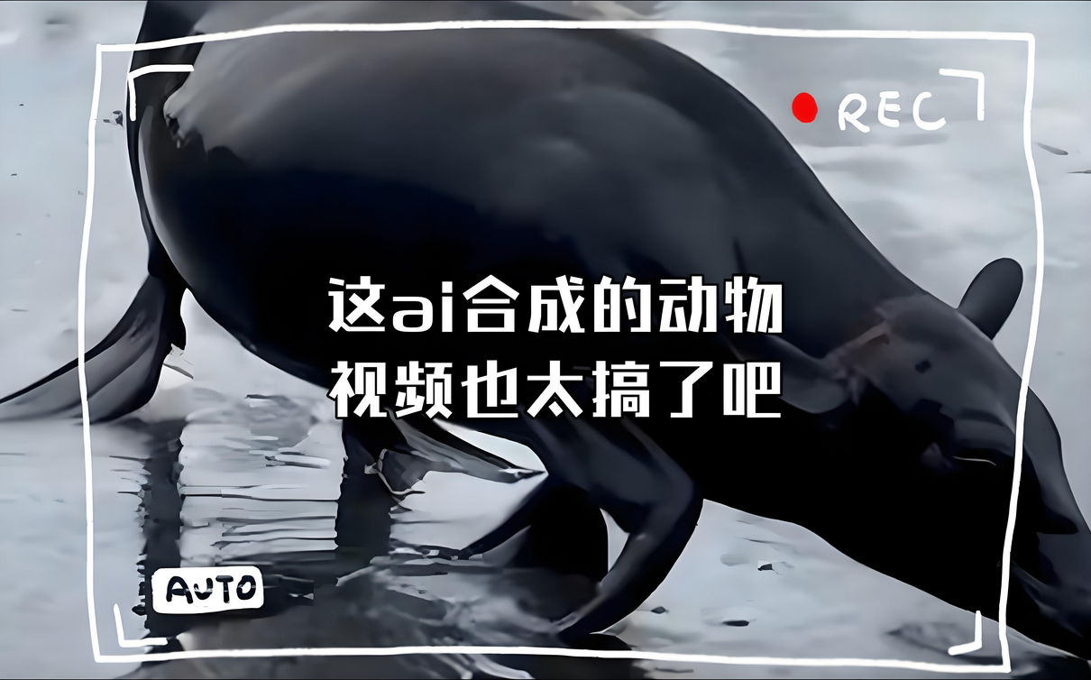 最近很火的AI动物融合视频拆解，详细制作教程。-星赚网